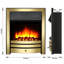 Meadow Castleton Fires & Fireplaces 129.54cm W Electric Fireplace with 6824.28 BTU-653558285-662617453