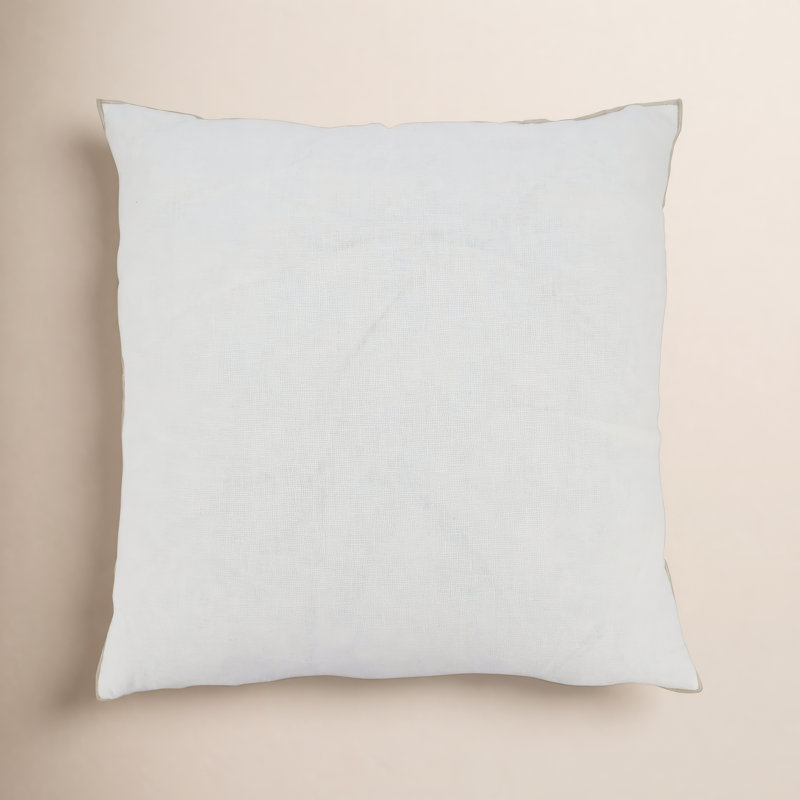 Coussin Riggs, Duvet, Ivoire