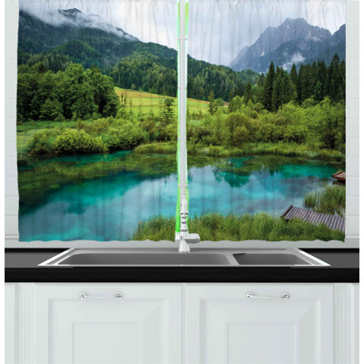 Pointed Kitchen Curtain
