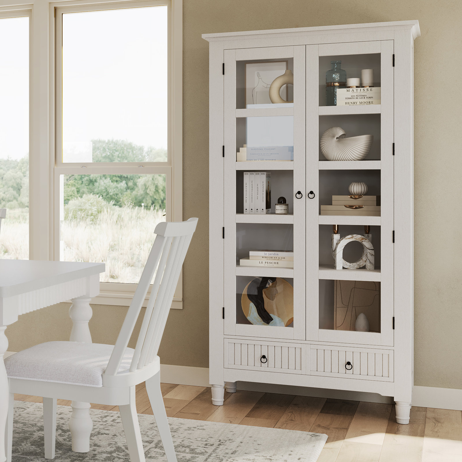 Pearce Accent Cabinet, White