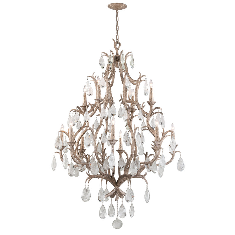 Amadeus 6-Light Candle Style Empire Chandelier, 67.5" H x 46.5" W x 46.5" D, 12