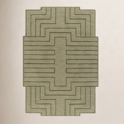 Loretto Hand-Loomed Geometric Area Rug