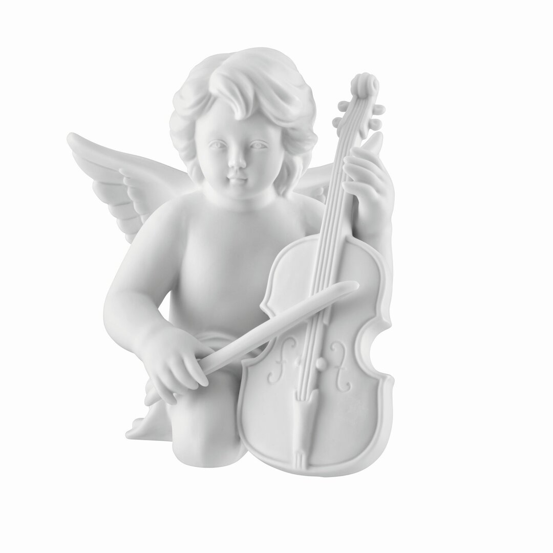 Dekorationsfigur Engel mit Cello McMillian