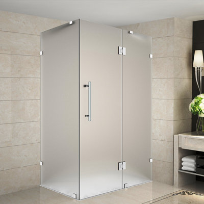 Avalux 32" x 72" Square Hinged Shower Enclosure