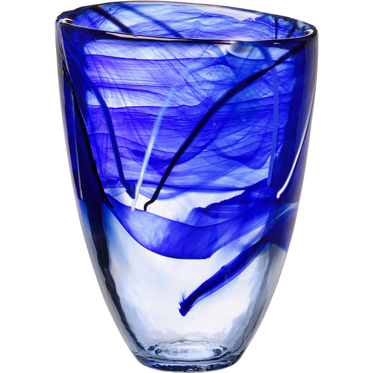 Contrast Glass Table Vase