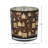Trio Holiday Woodland Glass Hurricane Candle Holders – Set of 3 For Tealights