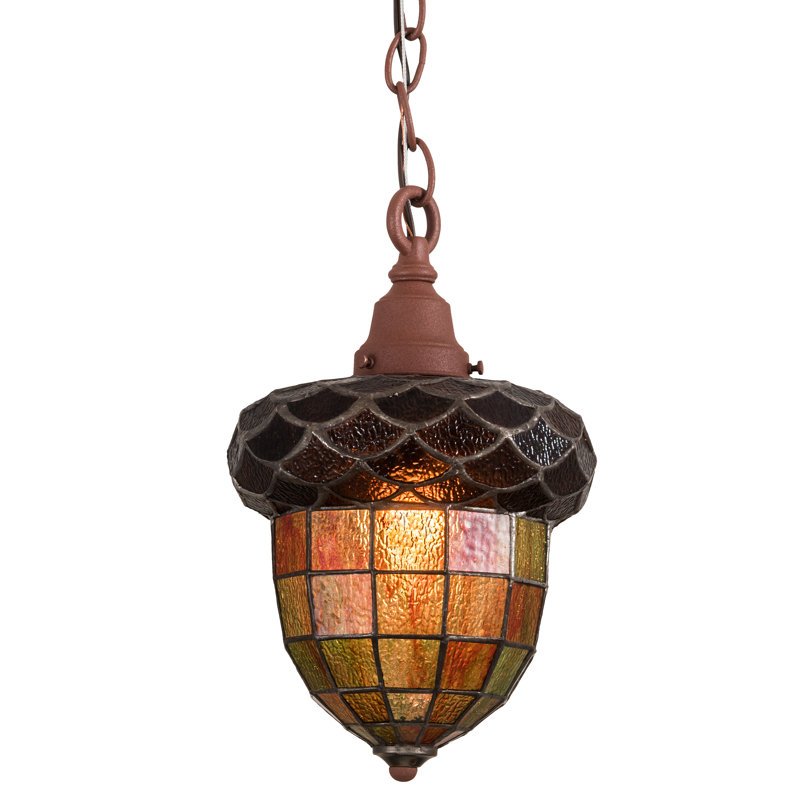 Fairlawn 1 - Light Rust Single Pendant