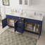 Base de meuble-lavabo double 90 po seulement-96631484