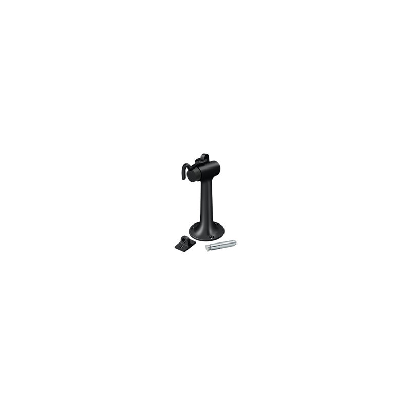 Door Stop, Painted Black