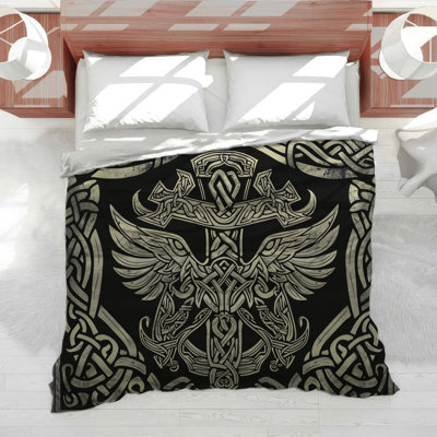 Celtic Knot Bedding Cultural Duvet Cover Gothic