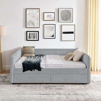 Queen Siz Daybed with Two Drawers