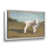 White Floater Framed