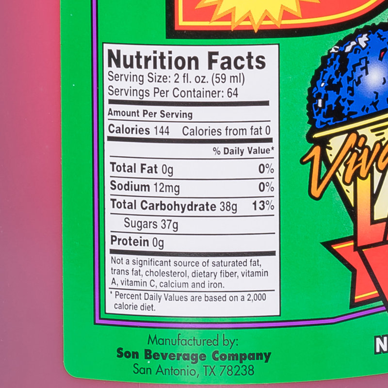 FixtureDisplays Snow Cone Syrup, Watermelon