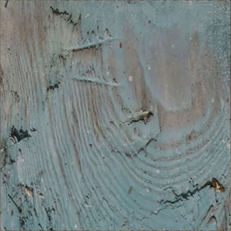 Support de ferme rétro, collection Barnwood, Bleu bois flotté, H 12 po x l 3,5 po x P 8 po