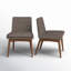 Chaise d'appoint rembourrée Klimek-1828422129