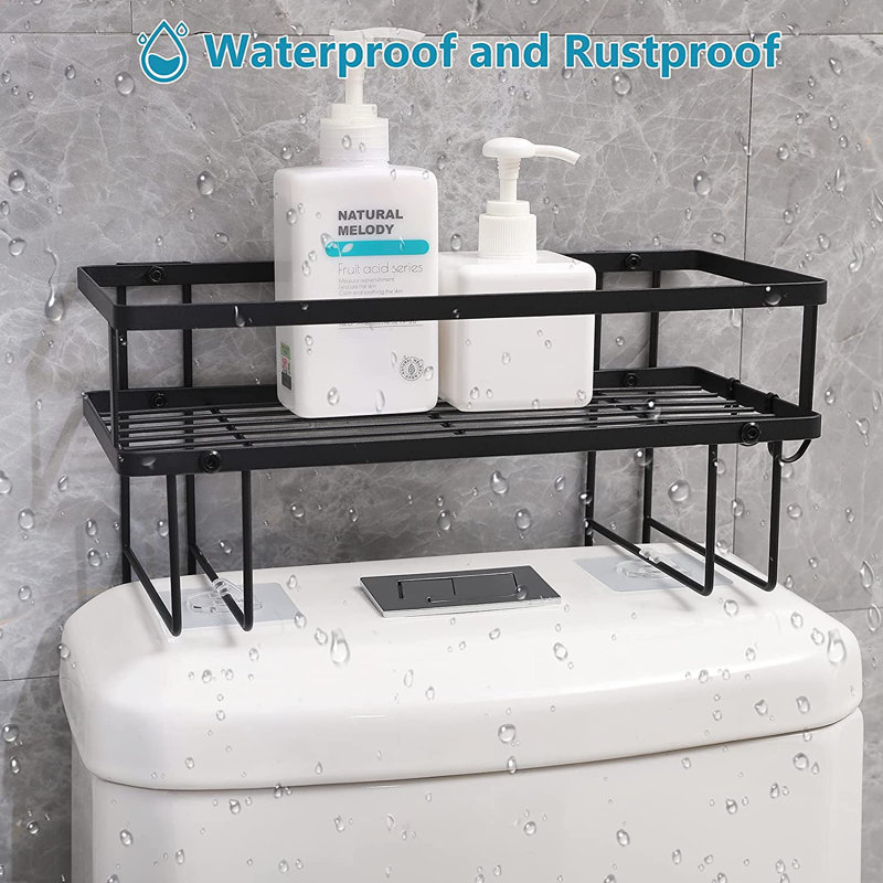 Iron Bathroom Shelves