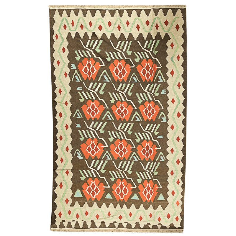 Tapis multicolore de haute qualité noué à la main