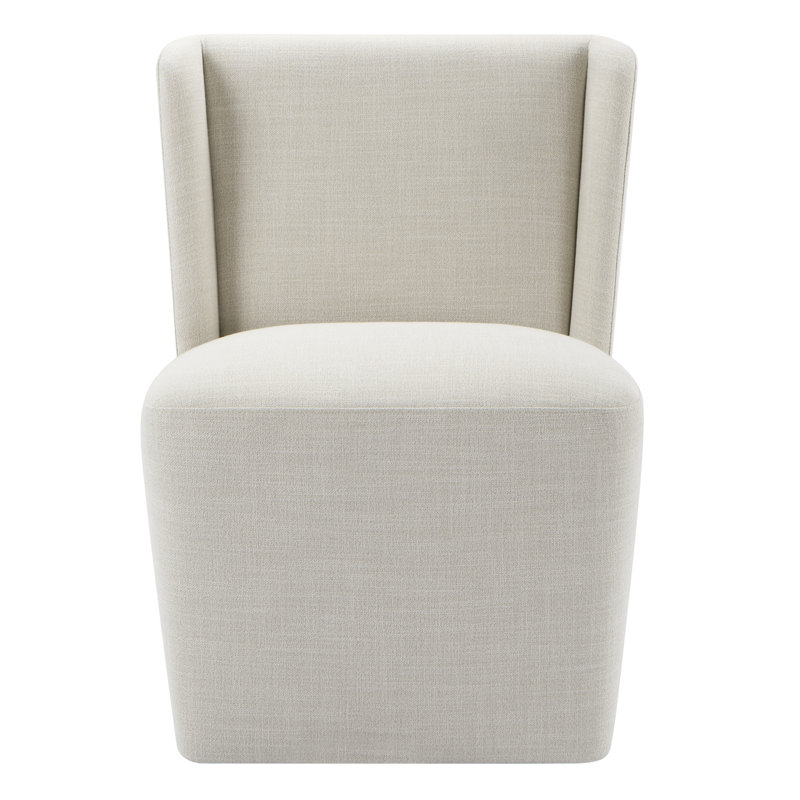 Chaise d'appoint rembourrée Ardeth, Lin Performance Effie, H 33 po x l 23,23 po x P 26 po