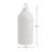 Marlow 8" Tall Handmade White Ceramic Vase-2080975010-2080975008