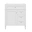Meuble-lavabo moderne de 30 pouces avec lavabo supérieur, 2 tiroirs et un tiroir à ouverture frontale-124020814-124020813