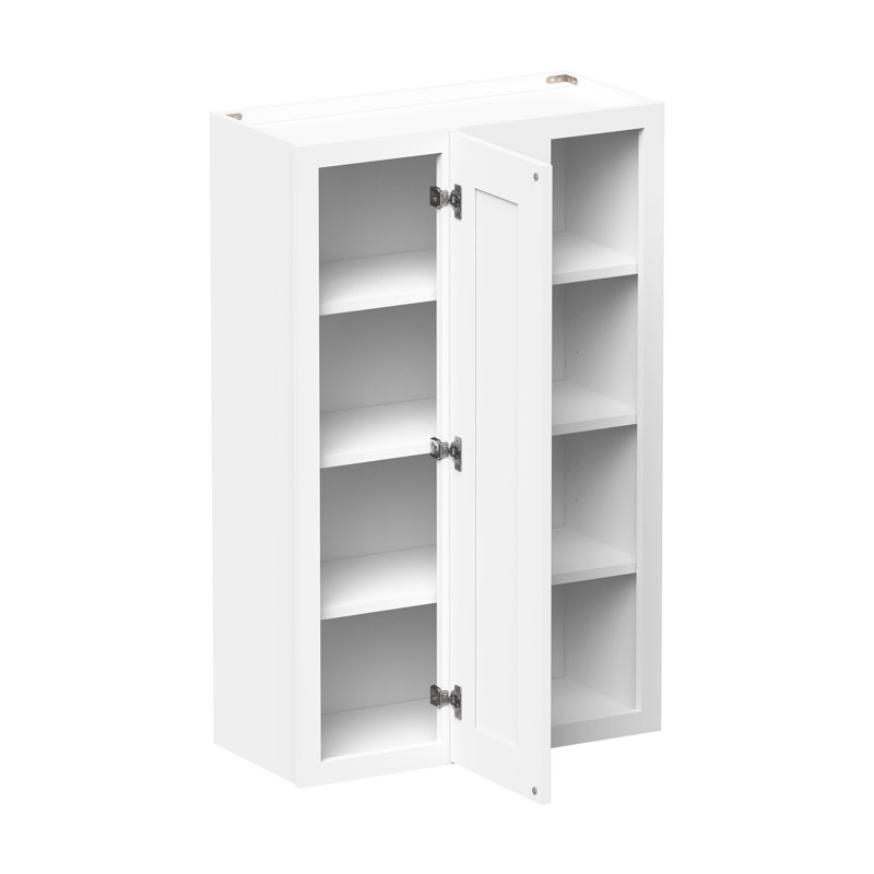 Armoire murale de coin standard de cuisine l 27 po x P 12 po x H 42 po prête à assembler Casainc, W27"x D12"x H42"