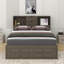 Grand lit plateforme avec tiroirs-229795704