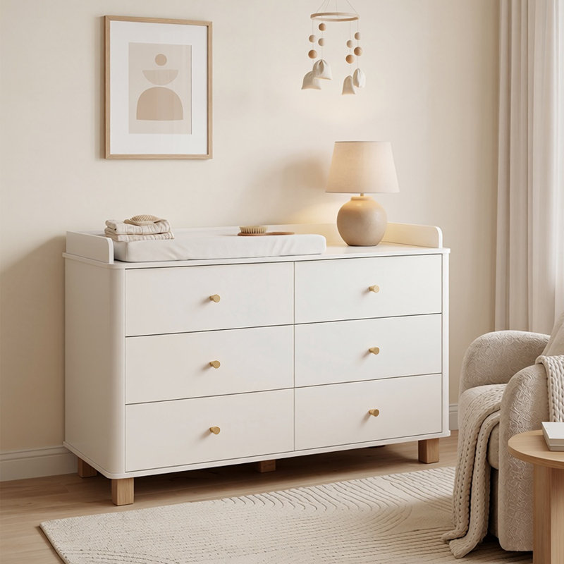 120 cm W Chest of 6 Drawers