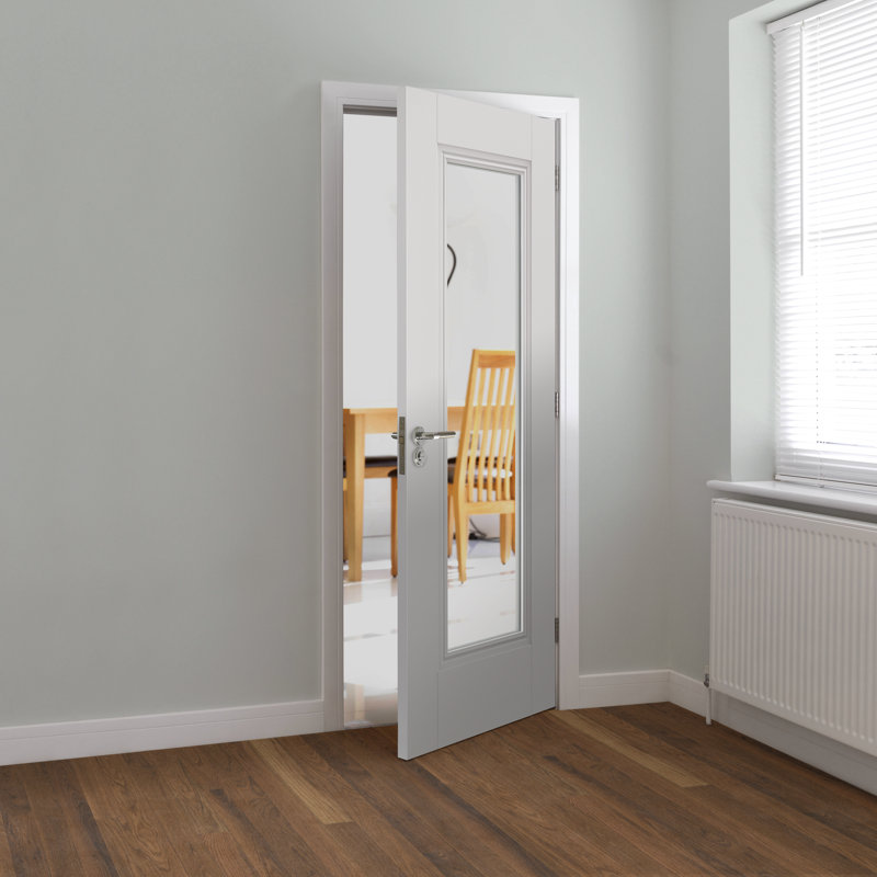 Belton Internal Door Primed, 198.1cm H x 76.2cm W x 3.5cm D