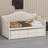 Multi-Functional Daybed with Trundle, Drawer Storage, and Tufted Design for Living Spaces-1949583359