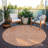 Washable Floral Indoor / Outdoor Rug-646382308