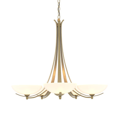 Aegis 5 - Light Shaded Classic/Traditional Chandelier