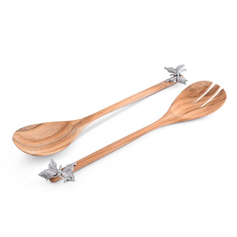 Garden Friends Salad Servers