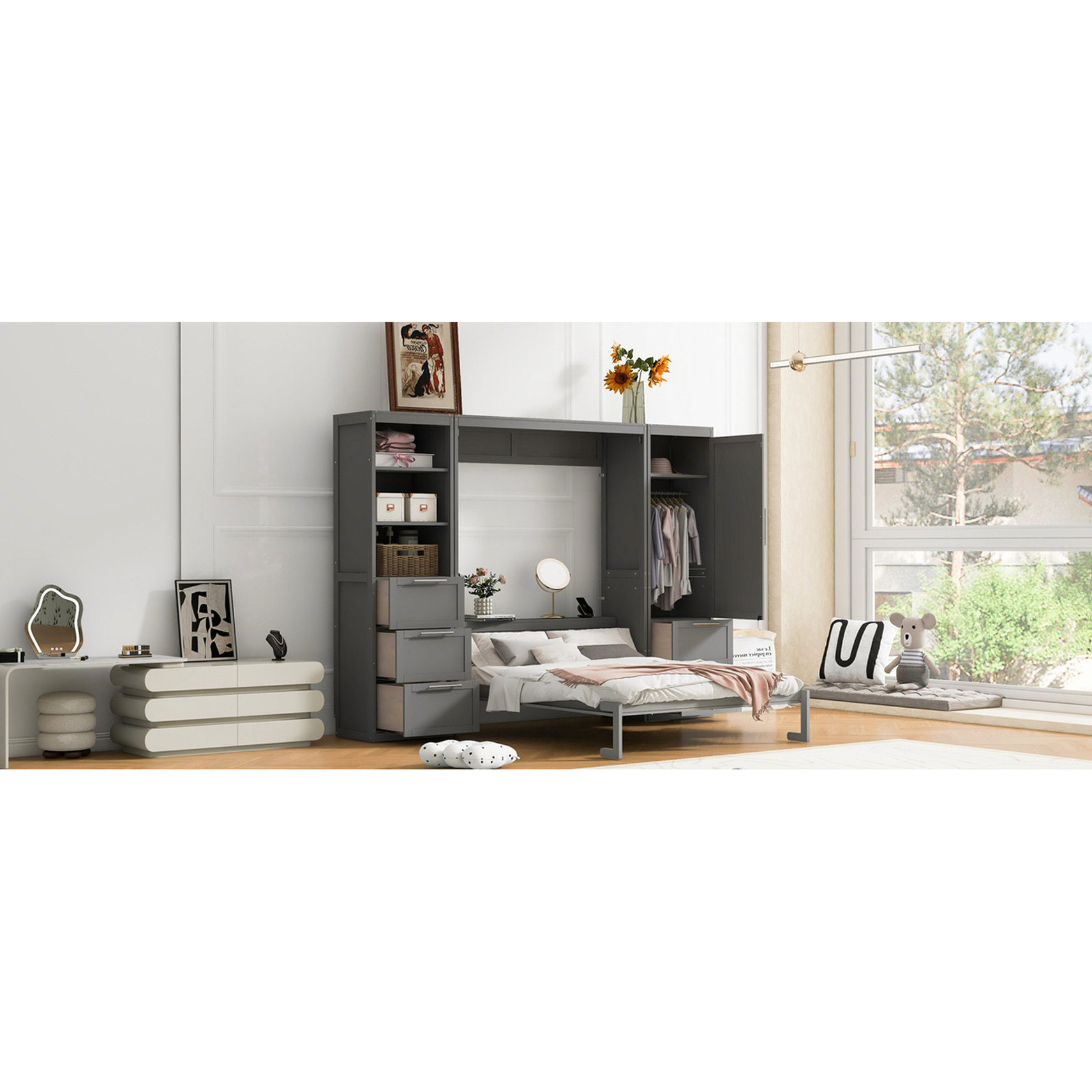 Image showcasing 18 Clever Apartment Closet Organization Ideas - She Explains