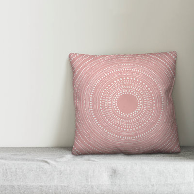  Medallion Throw Pillow