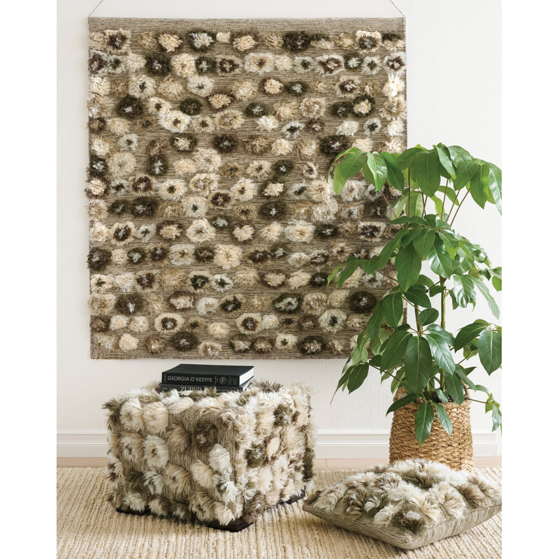 Party On Wool Square Pillow Cover