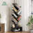6 Tier Geometric Storage Bookcase-1848781887