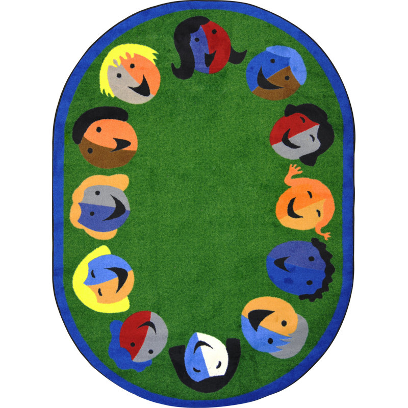 Tapis Just for Kids, Ovale 5 pi 4 po x 7 pi 8 po