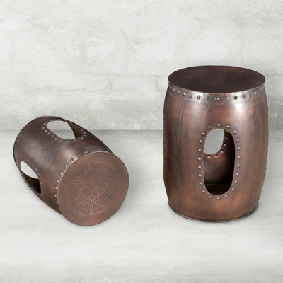Lindholm Iron Top Nesting Tables