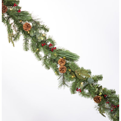144" Mixed Pine Christmas Garland