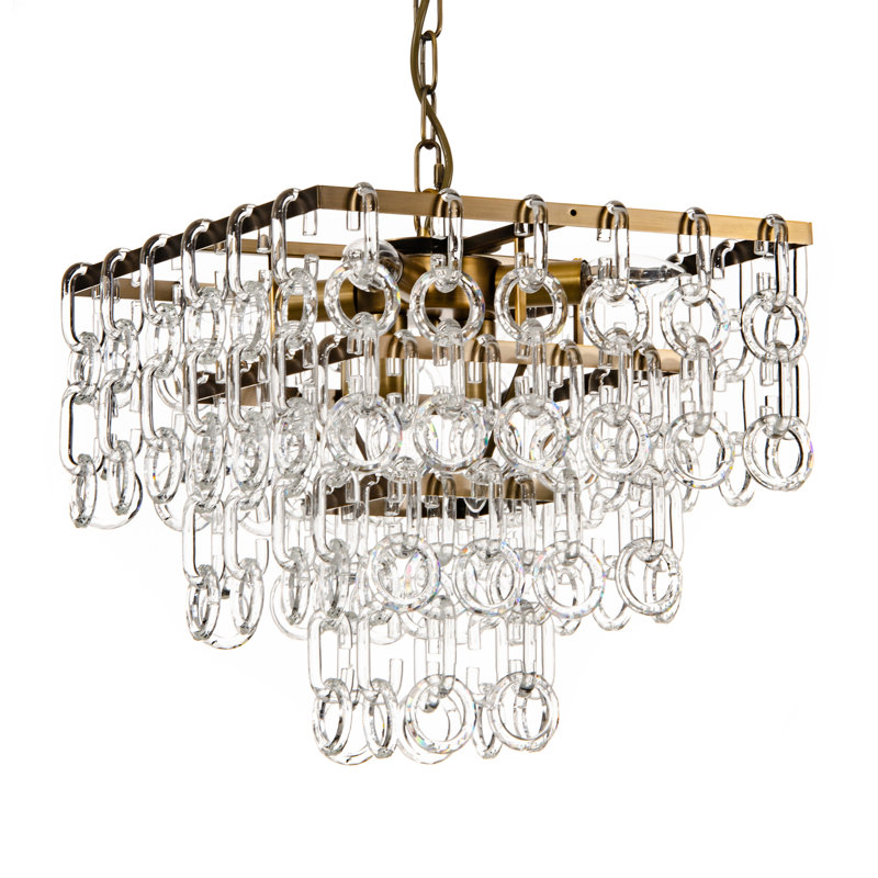 Kirkbride 6 - Light Crystal Chandelier