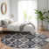 Malek Washable Geometric Indoor / Outdoor Rug