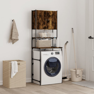 Engineered Wood, Metal Bathroom Cabinet