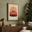 Speed in Red Mid-Century - Wrapped Canvas-643634472-643634476