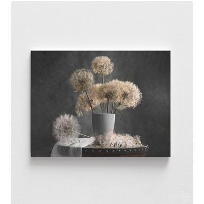 Impression de pissenlit: art floral élégant