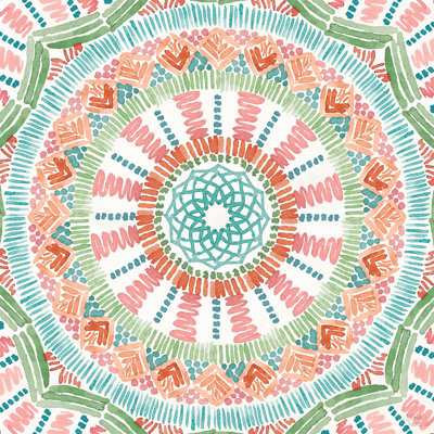 Macrame Meander VI by Dina June - Wrapped Canvas Painting