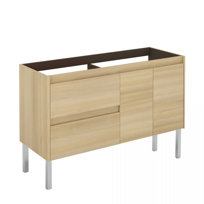 Ambra 47.5'' W Double Vanity, Nordic Oak
