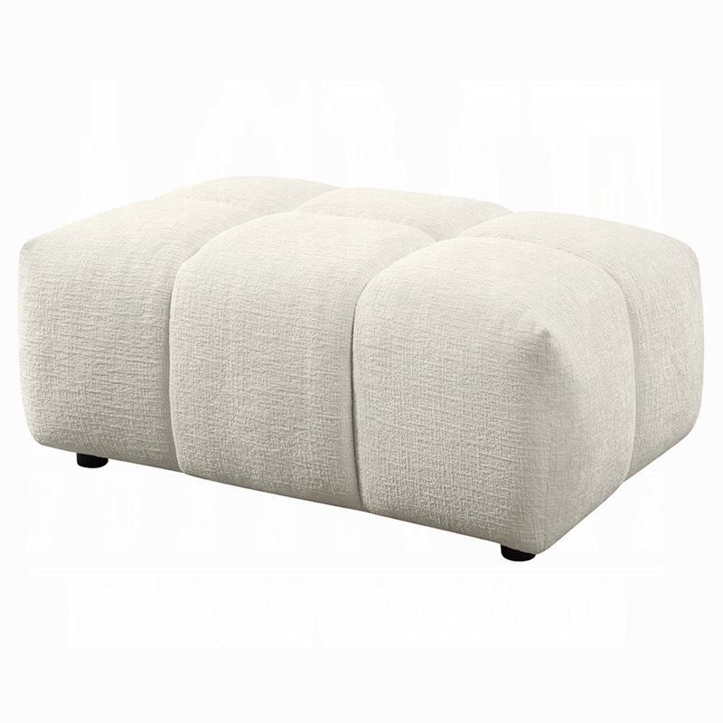 Repose-pieds Sahara, Acier inoxydable, Boucle - beige