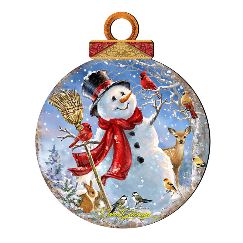 Ornement boule Tidaholm Frosty Forest Friends