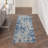 Abstract Gray/Blue Area Rug-1651698125