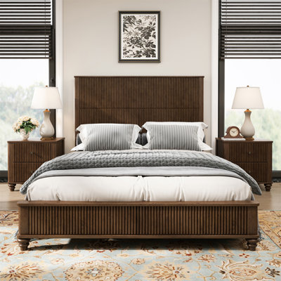 Bedroom Set With A Bed by Red Barrel Studio